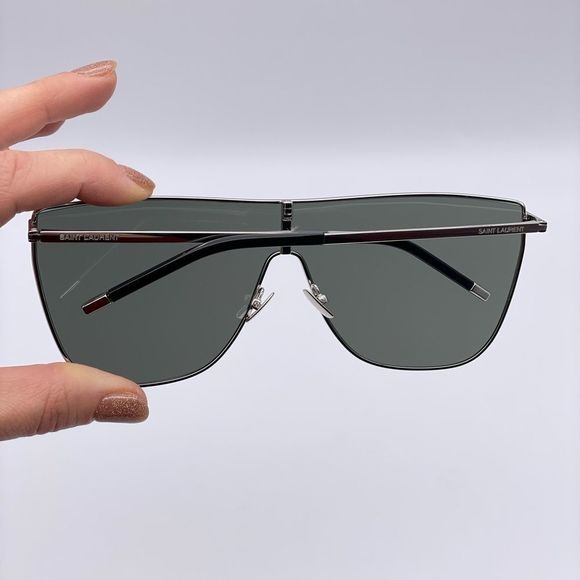 BRAND NEW SAINT LAURENT SL 1 Mask 002 Unisex Sunglasses - Picture 8 of 10